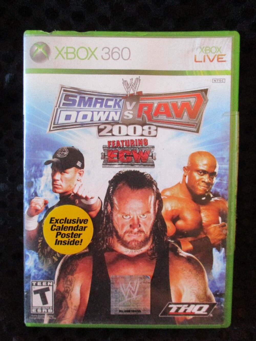 Smackdown Vs Raw 2009 (Xbox 360) Complete w/ Manual